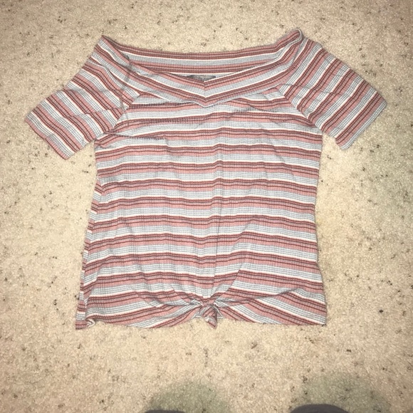 Charlotte Russe Tops - Charlotte Russe off the shoulder crop top